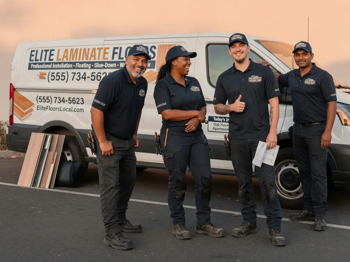 Laminate flooring installation company in Waggoner, IL